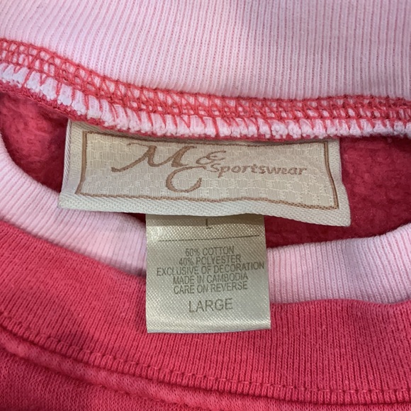 Vintage pink Grandma is another word for Love crewneck sweatshirt large - Picture 3 of 4